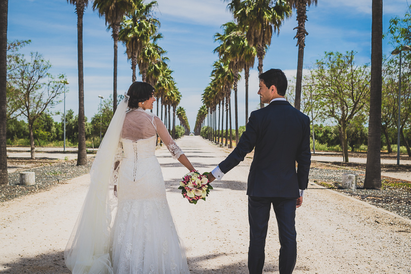 Saida e Iván, Hacienda la Pintada. Foto tomada por el Fotógrafo de Bodas en Sevilla de Bodas con Arte.